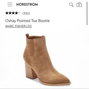 Marc Fisher Oshay Pointed Toe Bootie